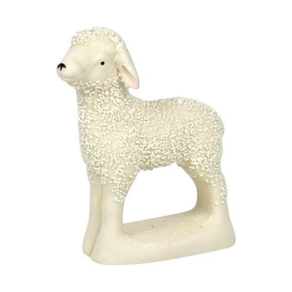 Vintage Dept 56 Annual Animal Bisque Figurines, Lot of 8, Pig, Duck, Rabbit - Picture 8 of 10